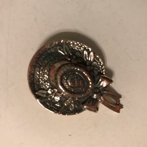 James Avery Vintage Hat with Flower Trimming